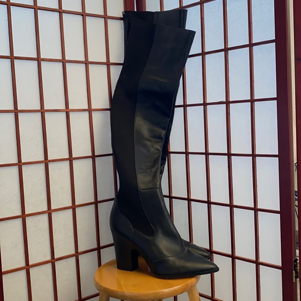 Sam Edelman Thigh High Leather Boots💫